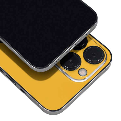 NHL Boston Bruins Solid Background iPhone 14 Pro Skin